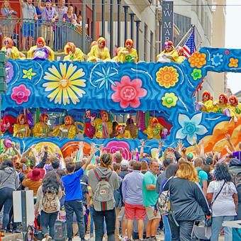 New Orleans' Celebrates Mardi Gras