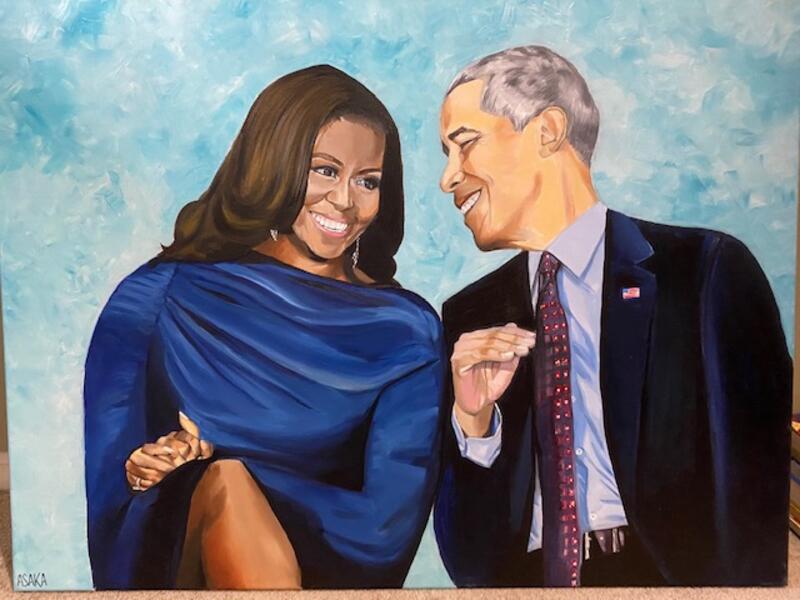 Queen Michelle Obama and King Barack Obama