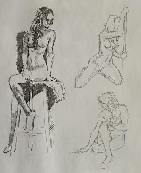 Exploring the Essence: A Nude Study