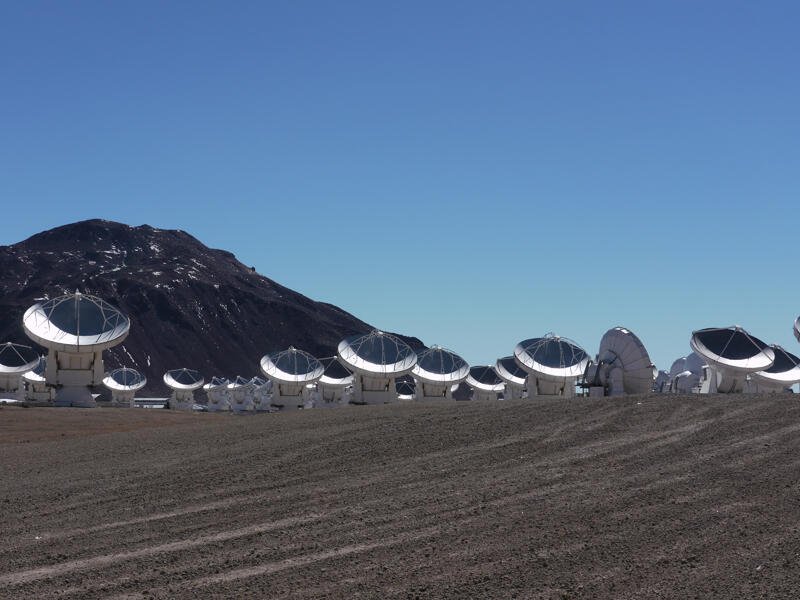 ALMA (Atacama Large Millimeter Array) in Chile's Atacama Desert