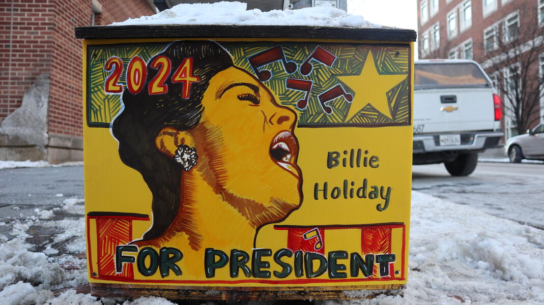 This is a Saltbox, not a Ballot Box: BILLIE HOLIDAY