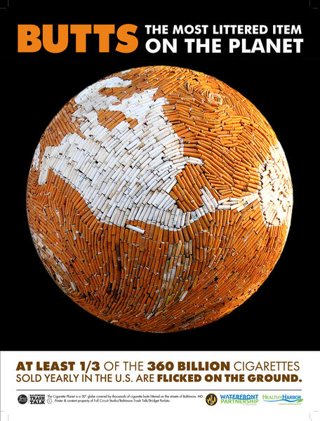 Cigarette Butt Campaign and Cigarette Planet