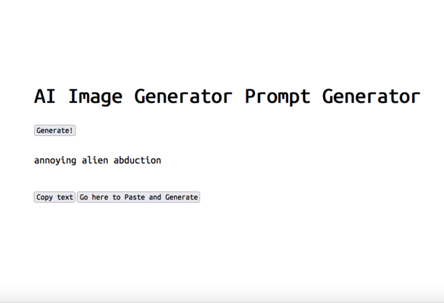 ai image generator prompt generator