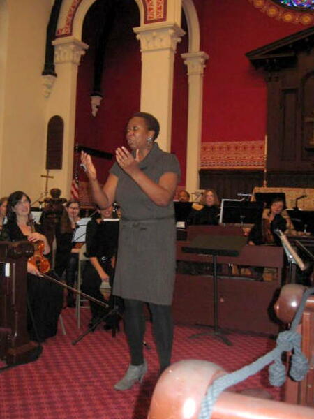 Denee Barr Featured Vocalist African Heritage Howard County Orchestra Concert  