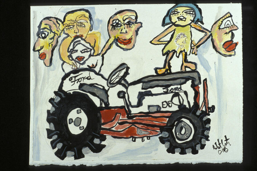 Farmers, MM on paper 2007