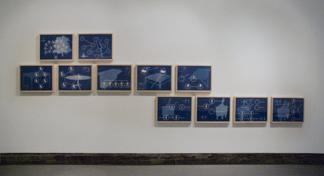 Atlas of Networks (installation view)