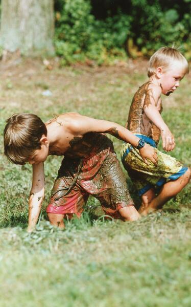 mud fight