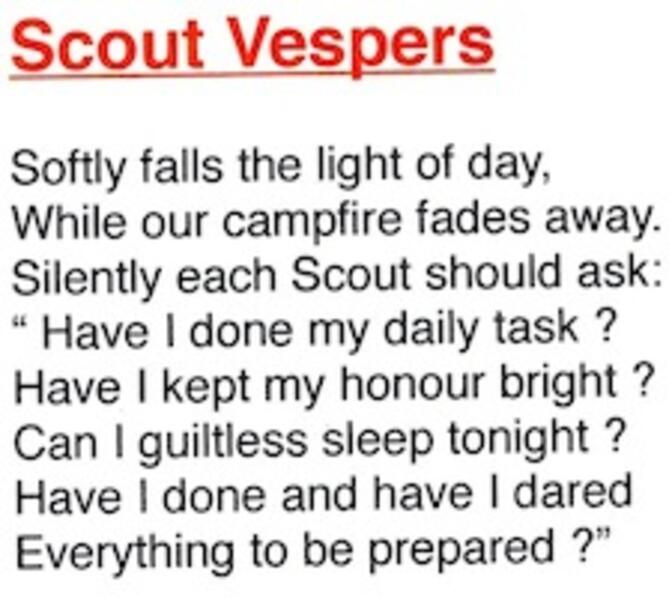 Scout Vespers