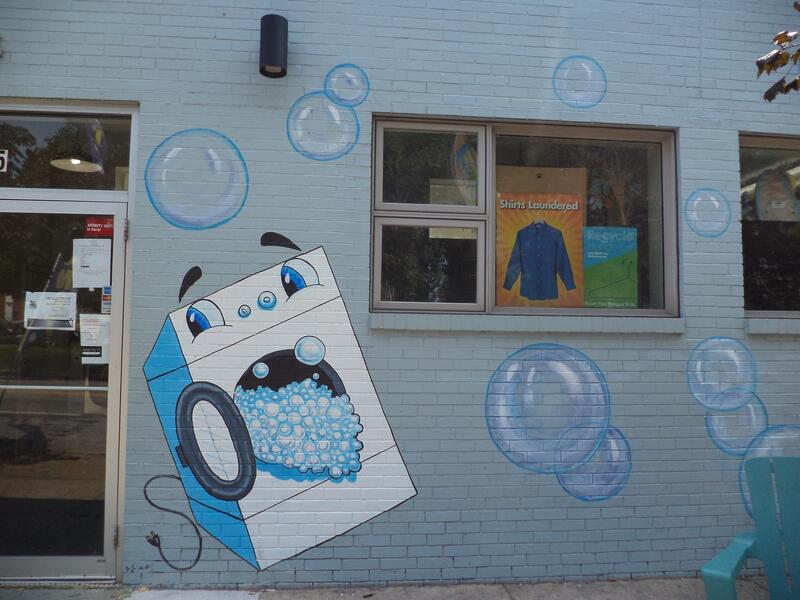 &quot;Laundromat Mural&quot;