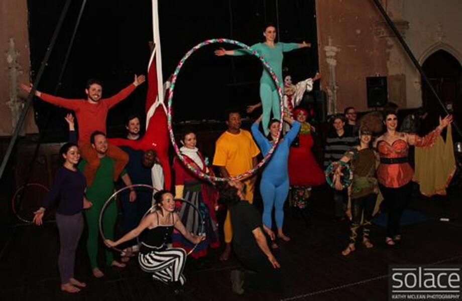 Whole Cast of Newton's Circus