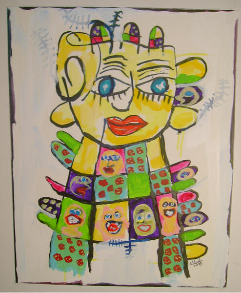 Quilt Mama, MM on Paper 2007