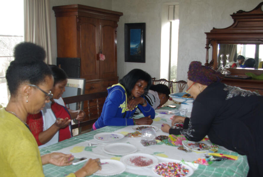 the Ubuhle Beadrers in Kwa Zulu Natal, South Africa