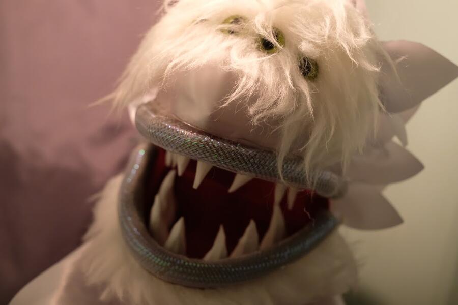 Toothy Creature (puppet)