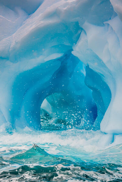Ice Cave and Splash
