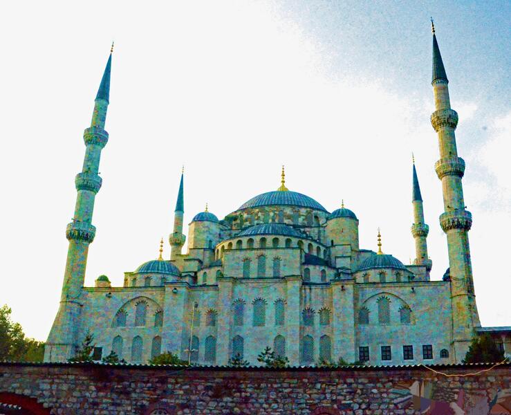 The Blue Mosque of Istanbul, Turkey