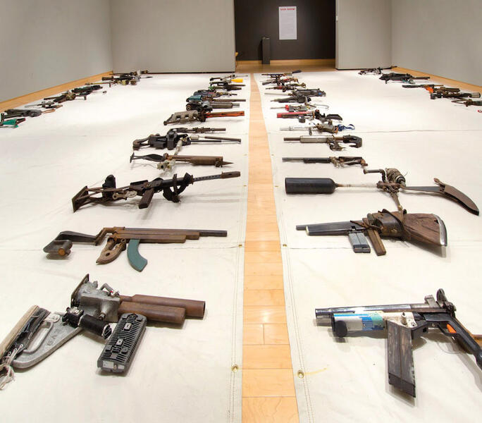 Gun Show, installation view