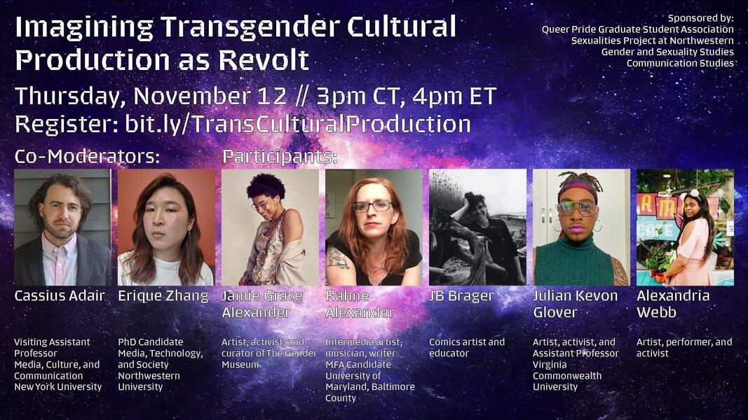 Promotion for Imagining Transgender Cultural Production as Revolt