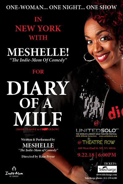 42nd Street THEATRE ROW Diary Of A MILF
