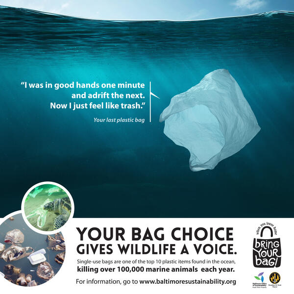 Bag Ban Campaign - Feel Like Ocean Trash