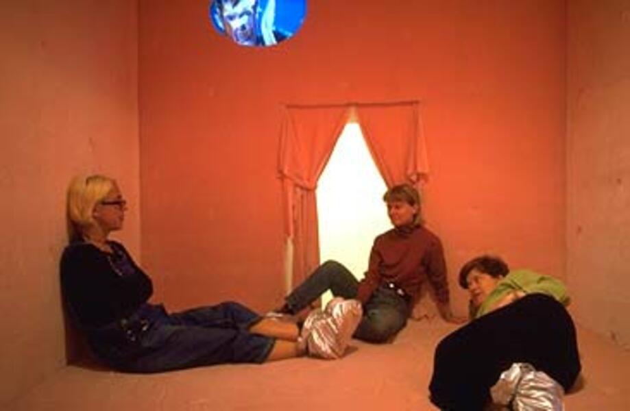 Padded Room, Video Instllation (Interior View) 1999