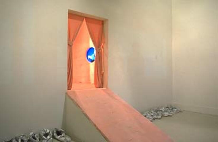 Padded Room, 1999 Installation (Courtroom Gallery, Brooklyn, NY)