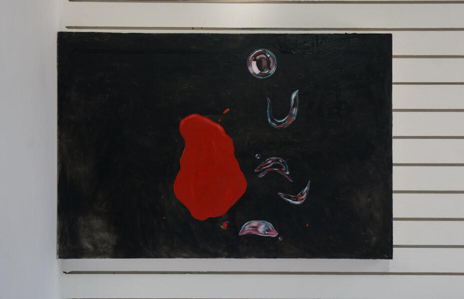 Red Blob, Bubbles at Rope Gallery