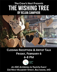 Fri., Feb. 6: The Wishing Tree Closing Reception & Artist Talk
