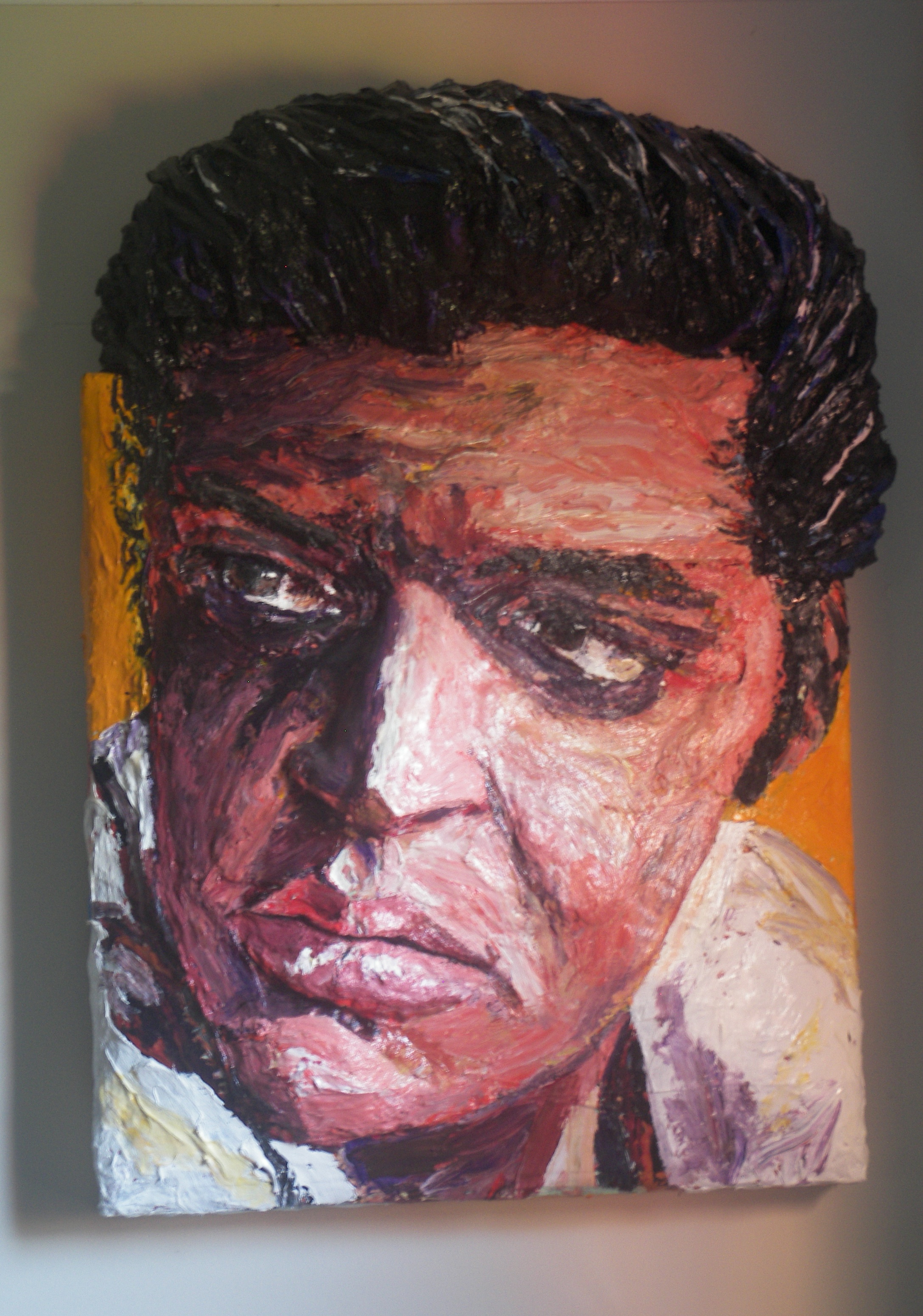 Built-Out Portrait of Elvis Presley by Artist Brett Stuart Wilson