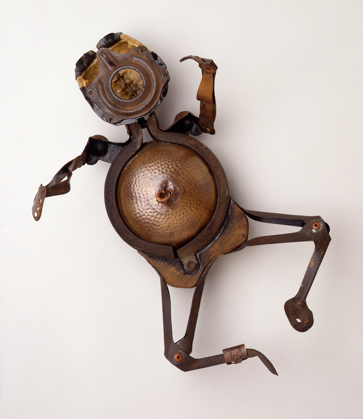 found objects, mixed media, repurposed, assemblage, figurative