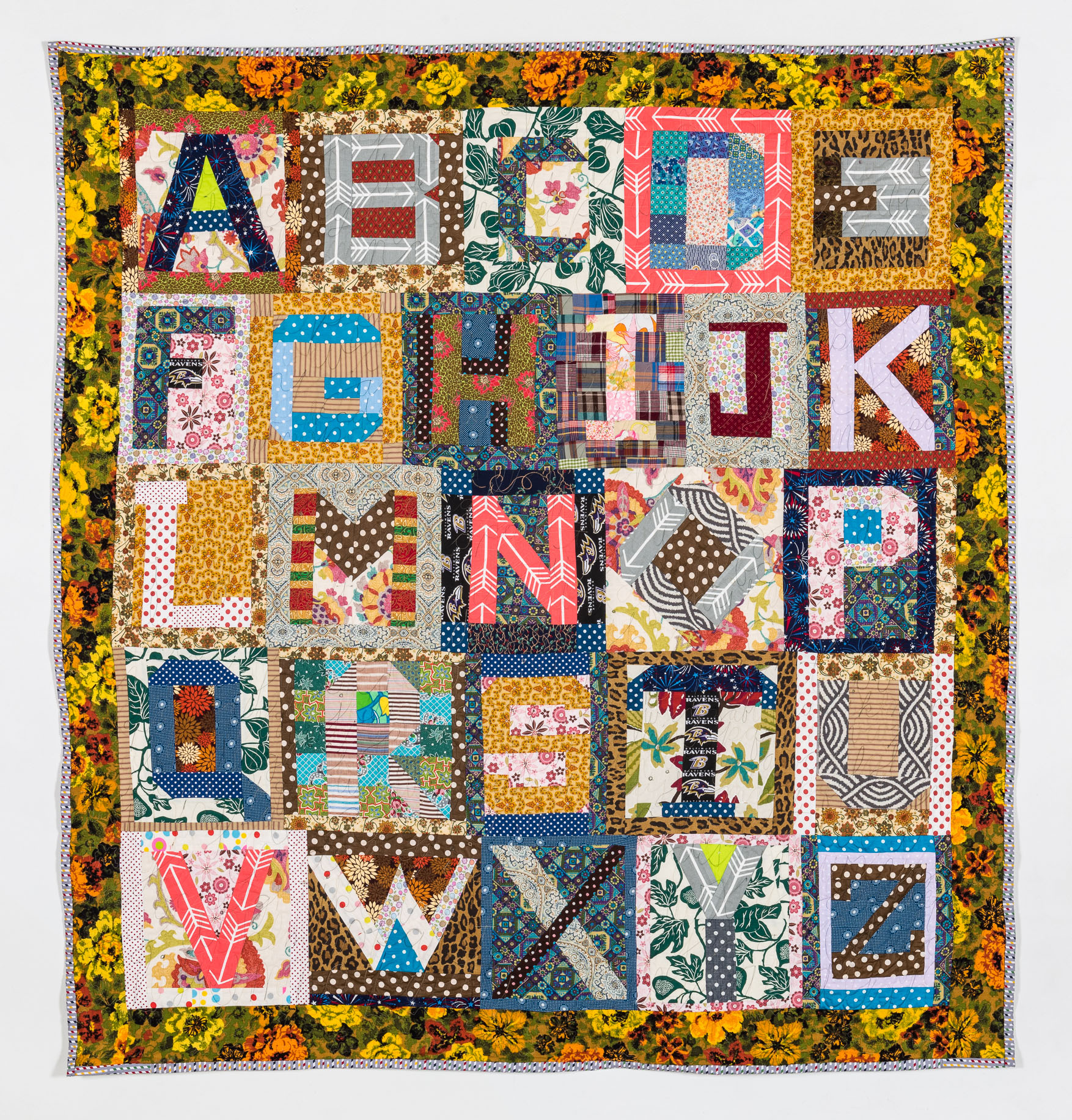 quilt, fiber, alphabet