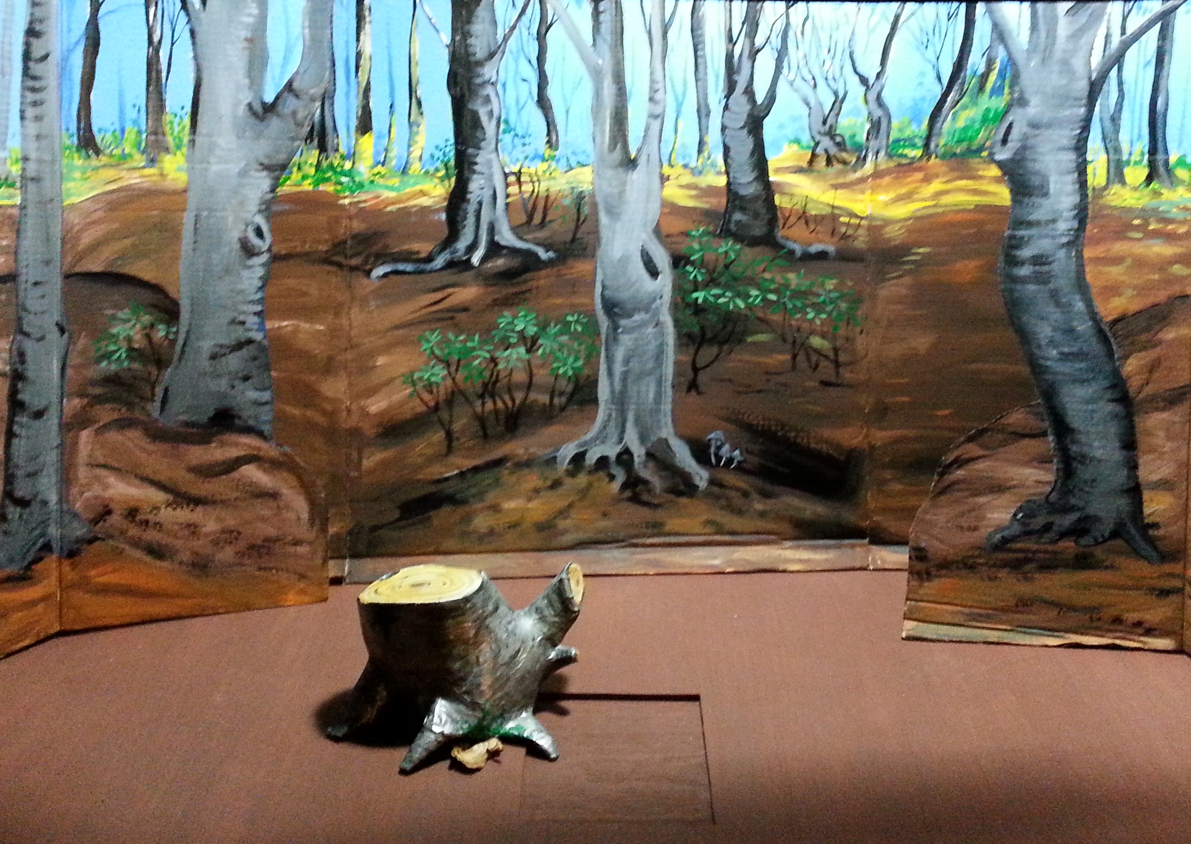 set design and scene painting 