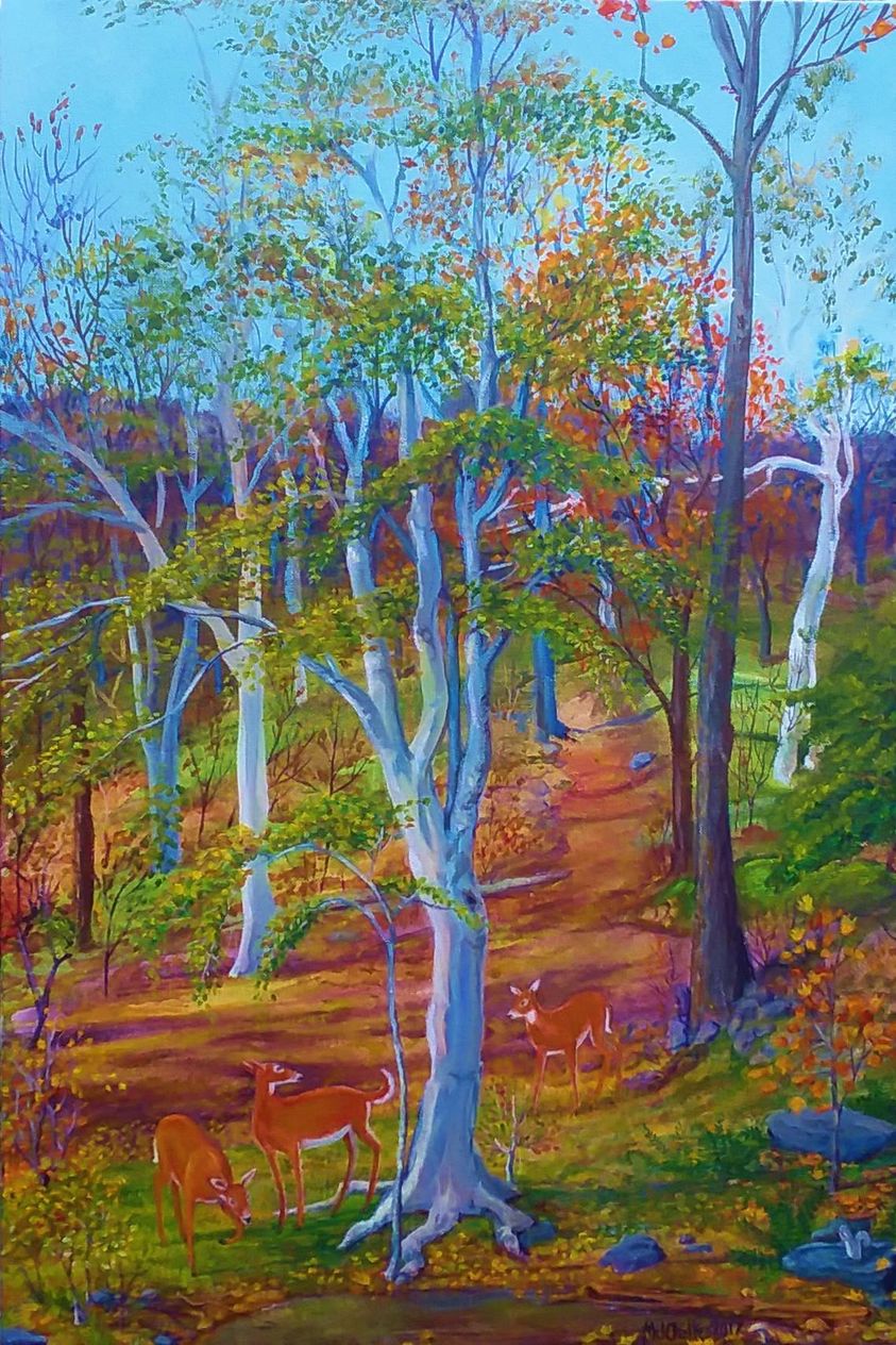 oil painting, landscape