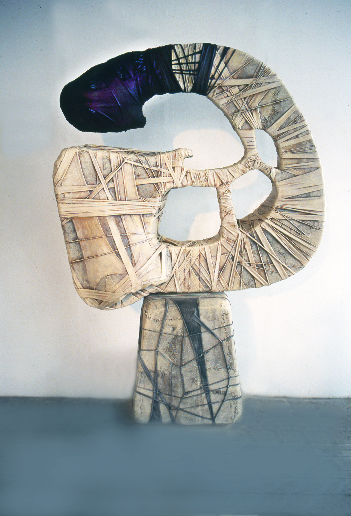 Sculpture, wood, mixed media