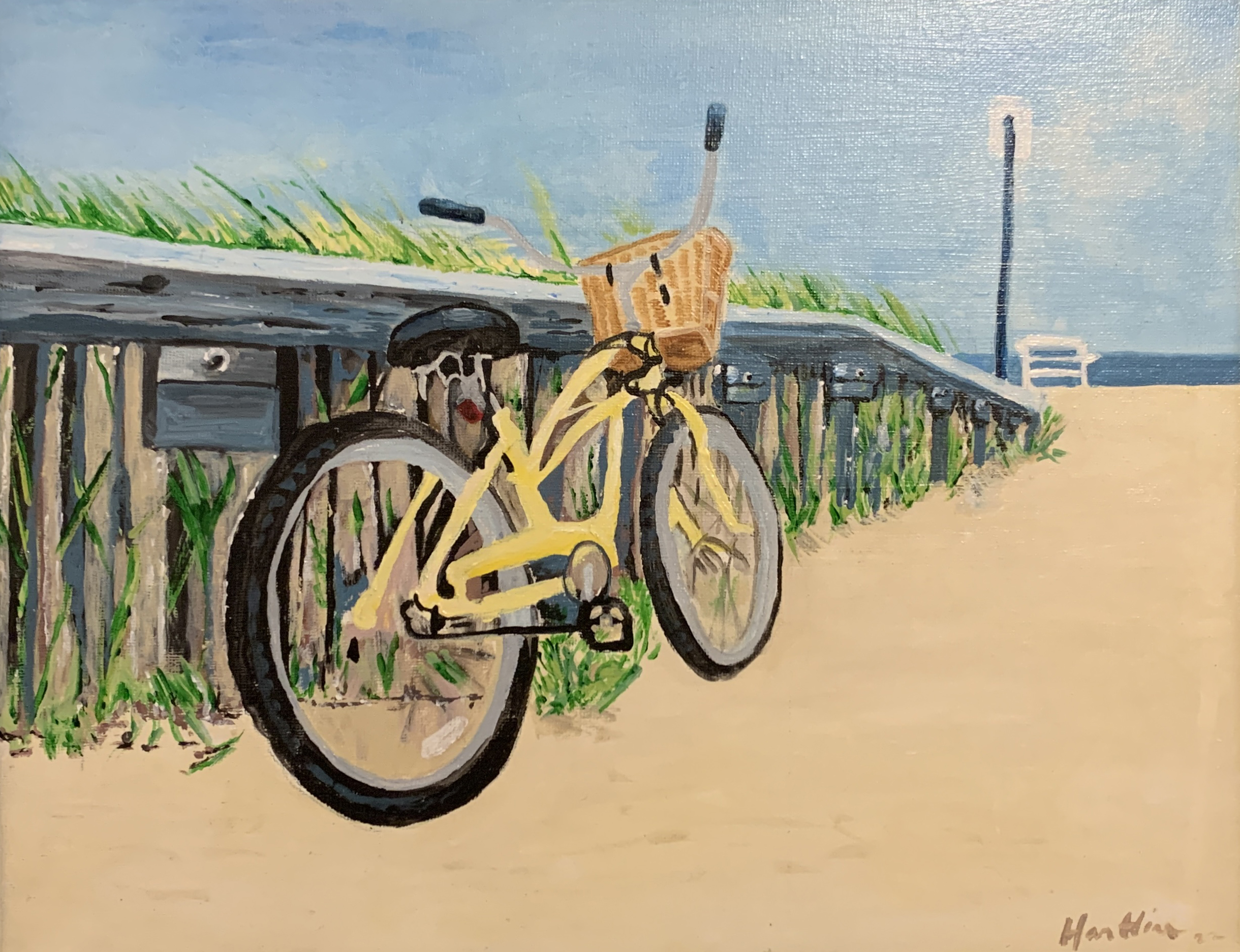 Yellow Beach Bike
