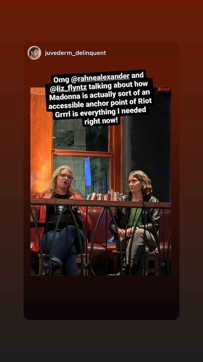 Rahne & Liz Flyntz discuss Riot Women at Red Emma's