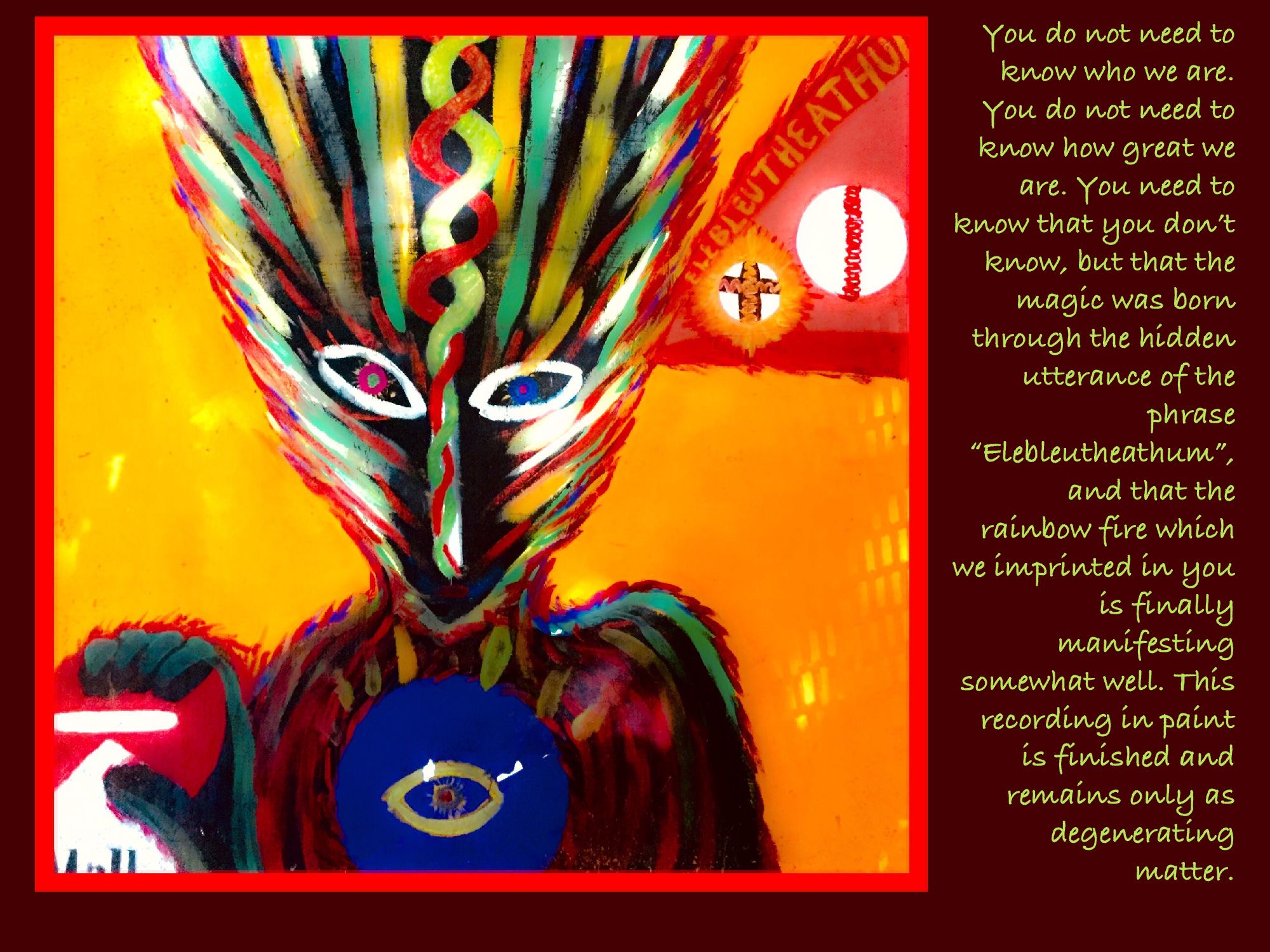 Extraterrestial unknown mantra