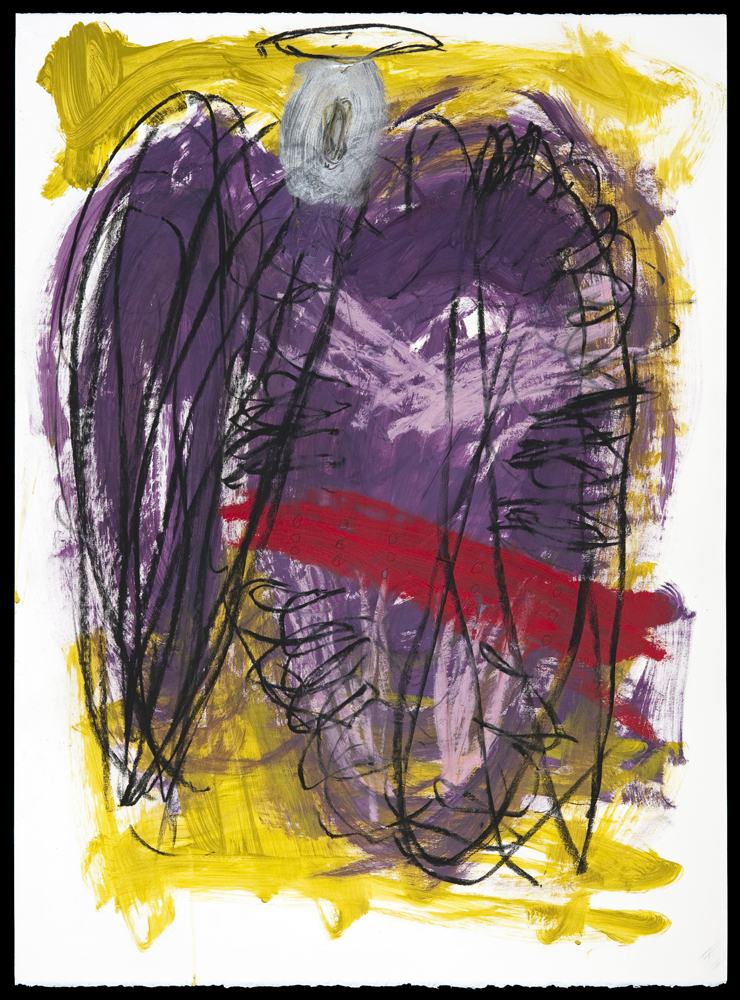 Medallion Dance Angel, painting by Carol McGraw