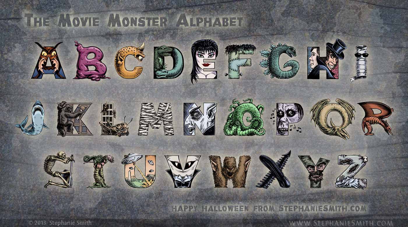 the-movie-monster-alphabet