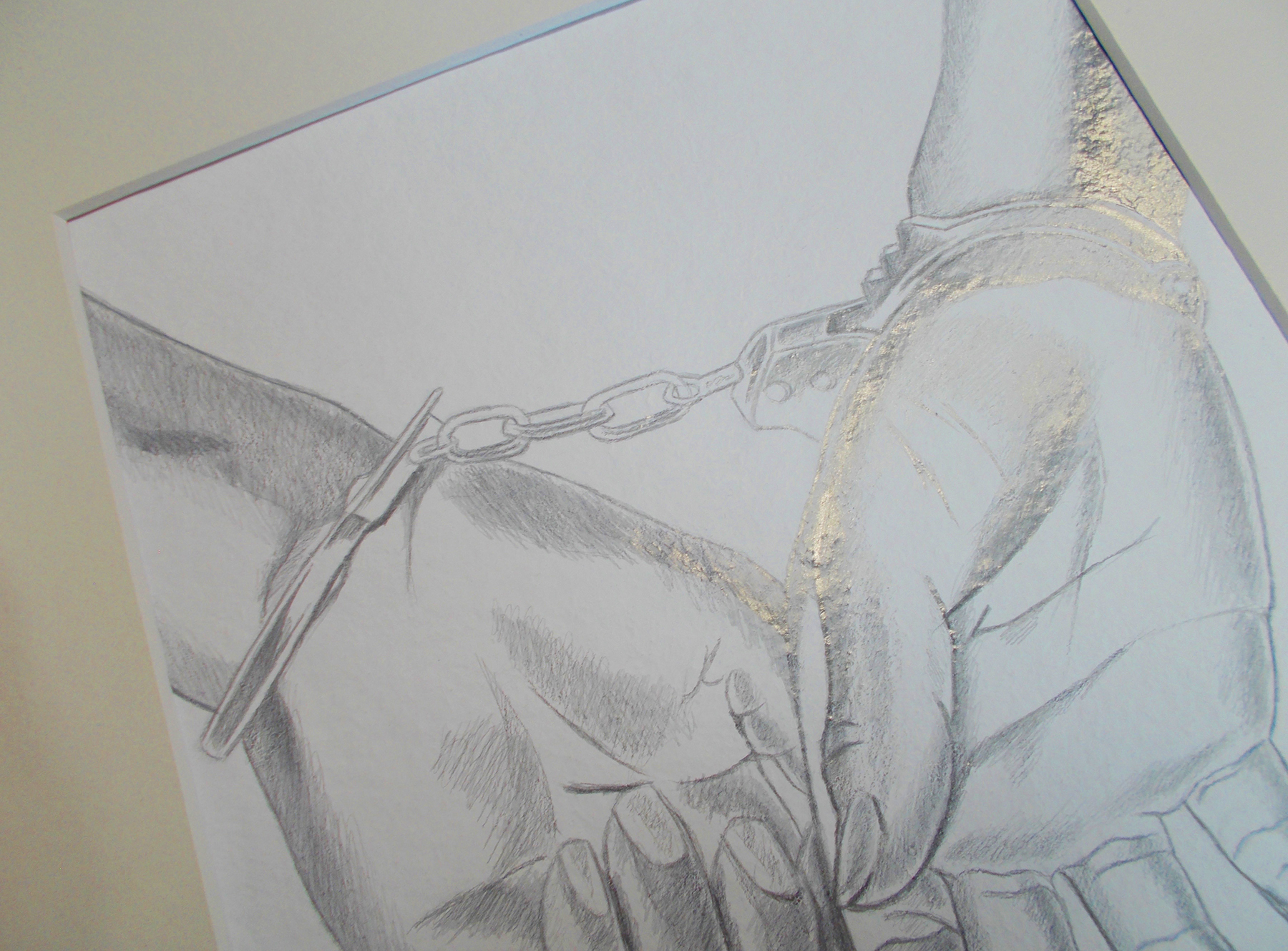 Contemporary drawing, contemporary art, metalpoint drawing