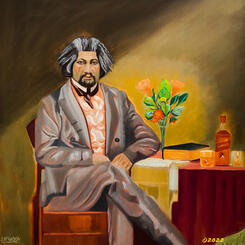 Modern Art Meets Cubism - Fredrick Douglass