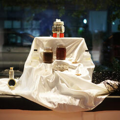 QFP- installation view- ancestor altar