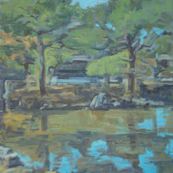 Kyoto, Ginkaku_ji, Water Garden