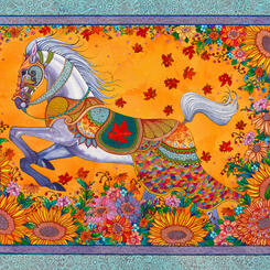 Autumnal Jousting Horse