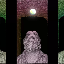 Out Through the Mouth installation video still