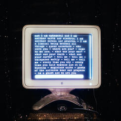 QFP- installation view- ancestor poem