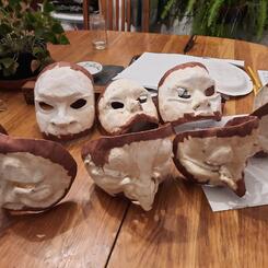 Faces fabricated on Face Positives for both fit, and socially-just representation