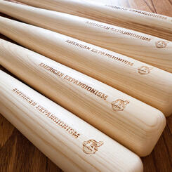 American Expansionism (editioned engraved baseball bats)