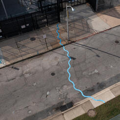 Ghost Rivers site 11 (aerial view)