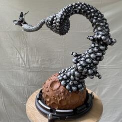 Space Grease rear 3/4 view