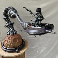 Space Grease front 3/4 view